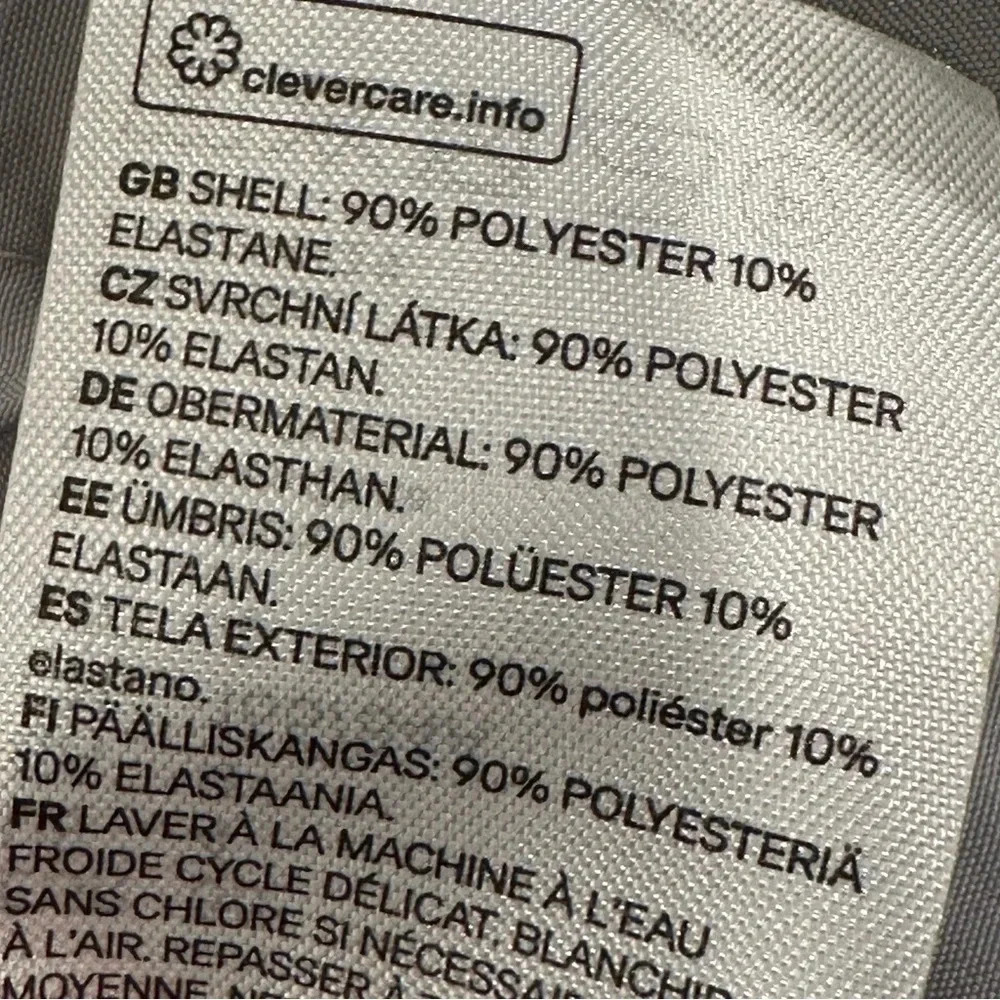 H&M Faux Suede Pocket Zippered Sleeve Gray Moto Jacket Size 4 - Picture 10 of 12